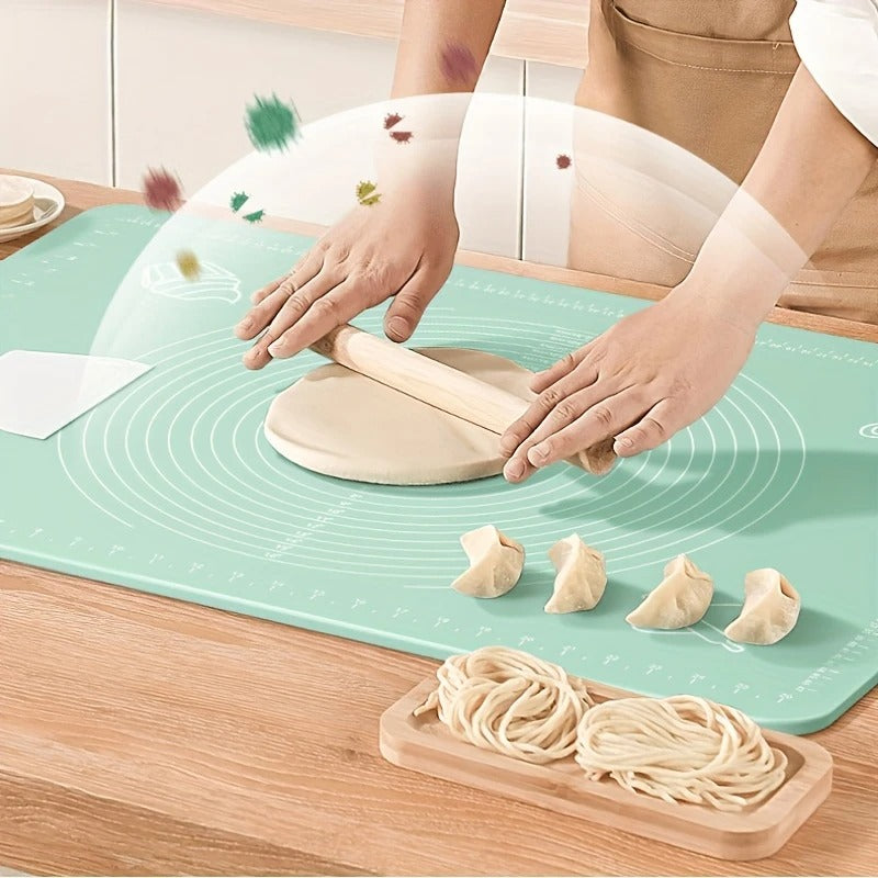 26*29cm Durable Silicone Pastry Mat – Perfect for Baking, Rolling Dough