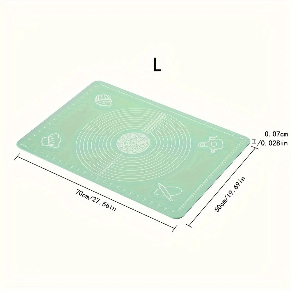 26*29cm Durable Silicone Pastry Mat – Perfect for Baking, Rolling Dough