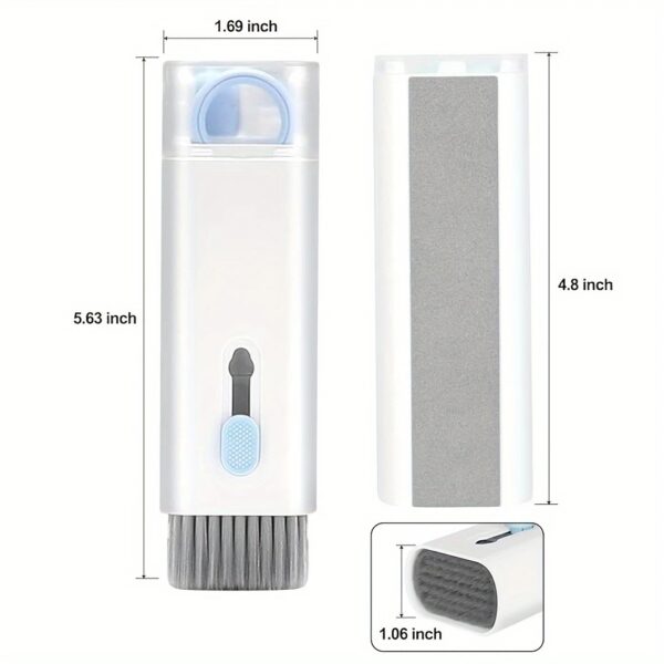7-in-1 Multifunctional Keyboard Brush, Mobile Phone Screen Dust Removal Brush, Keycap Pulling Tool Cleaning Set