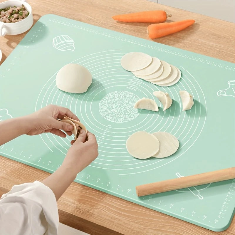26*29cm Durable Silicone Pastry Mat – Perfect for Baking, Rolling Dough